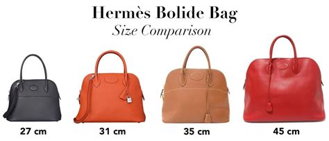 hermes bolide men|hermes bag size chart.